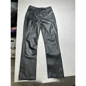 Wilson's‎ Maxima Women's Black Leather Riding Pants 6